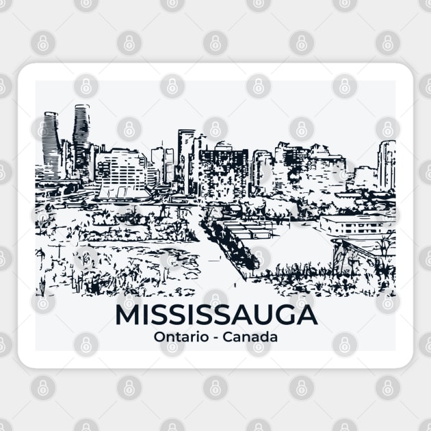 Mississauga - Ontario Magnet by Lakeric